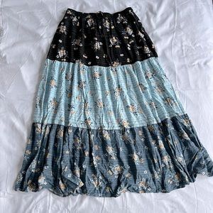 DR2 Floral Maxi Skirt